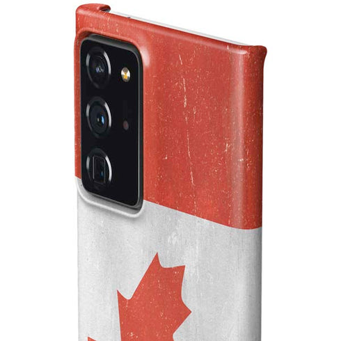 Canada Flag Distressed Galaxy Note20 Ultra 5G Lite Case
